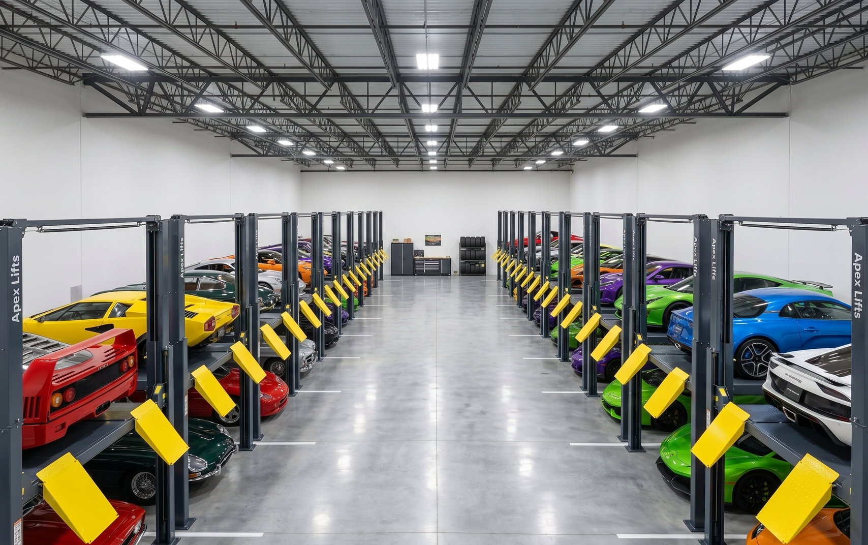 Facility Lift Bays Center View